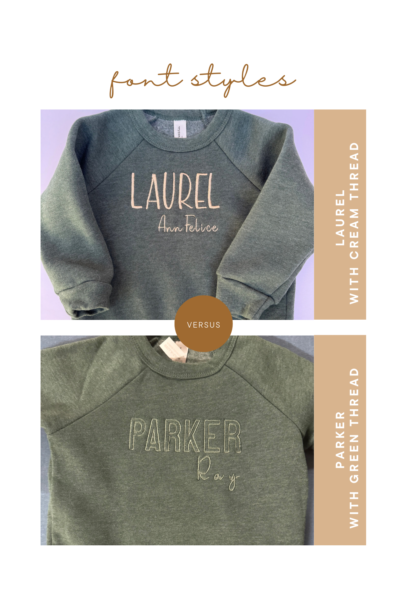 Toddler Name Crewneck