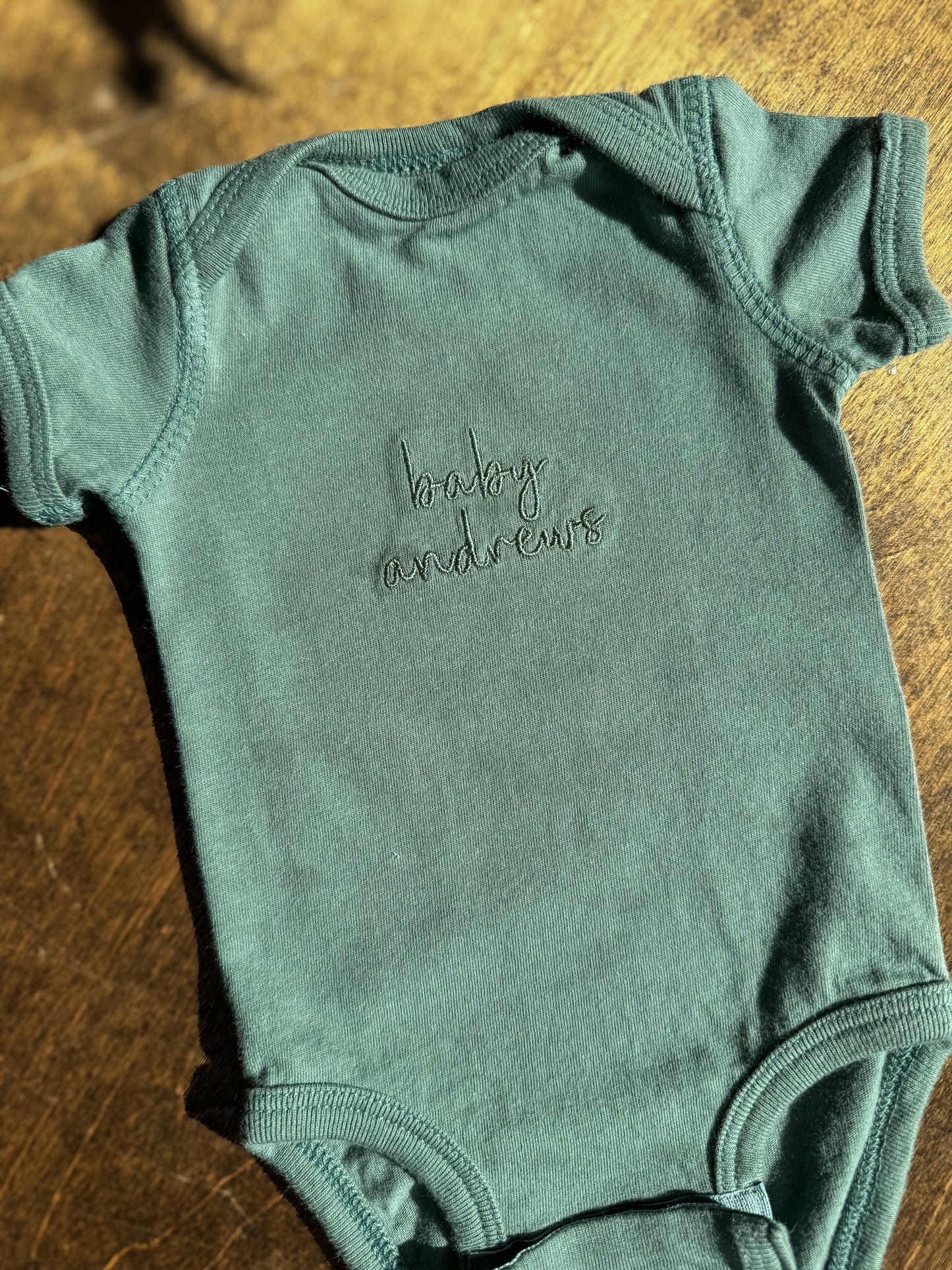 Baby Announcement Onesie