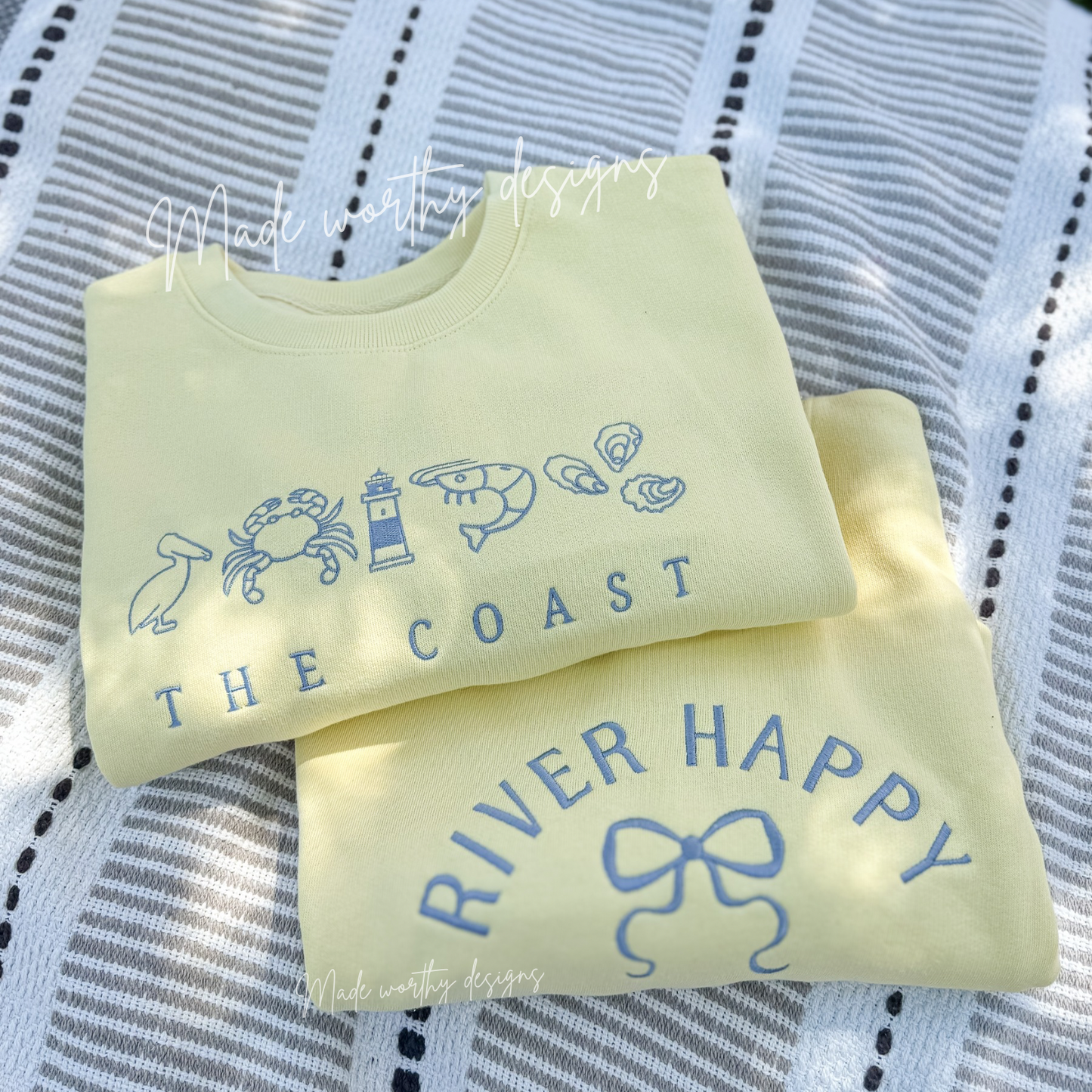 River Life Tee or Crew