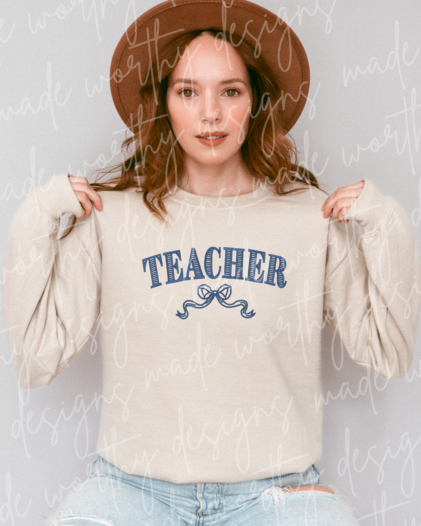 Teacher Tee or Crew