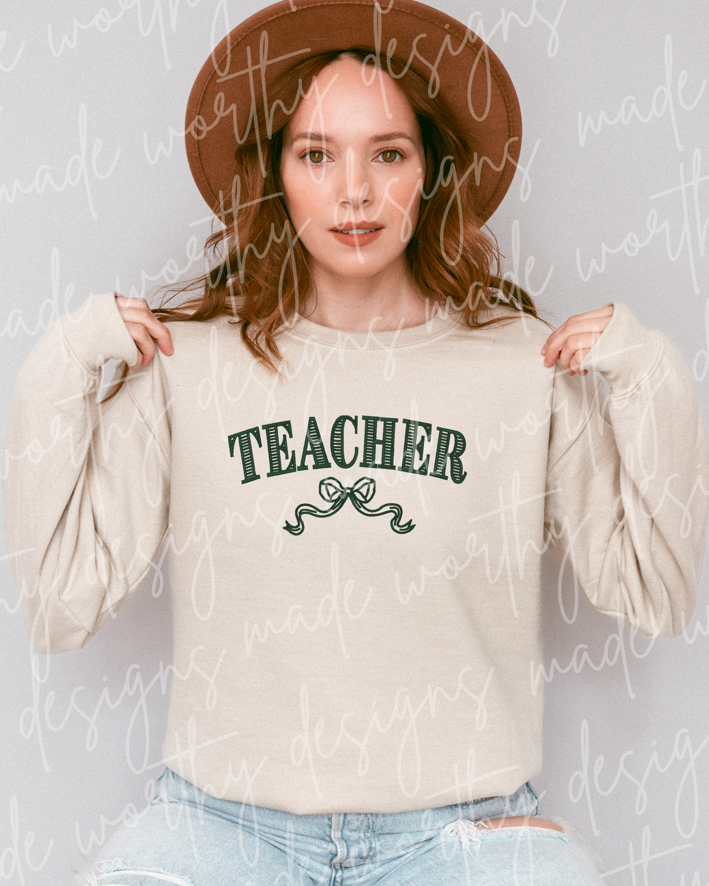 Teacher Tee or Crew