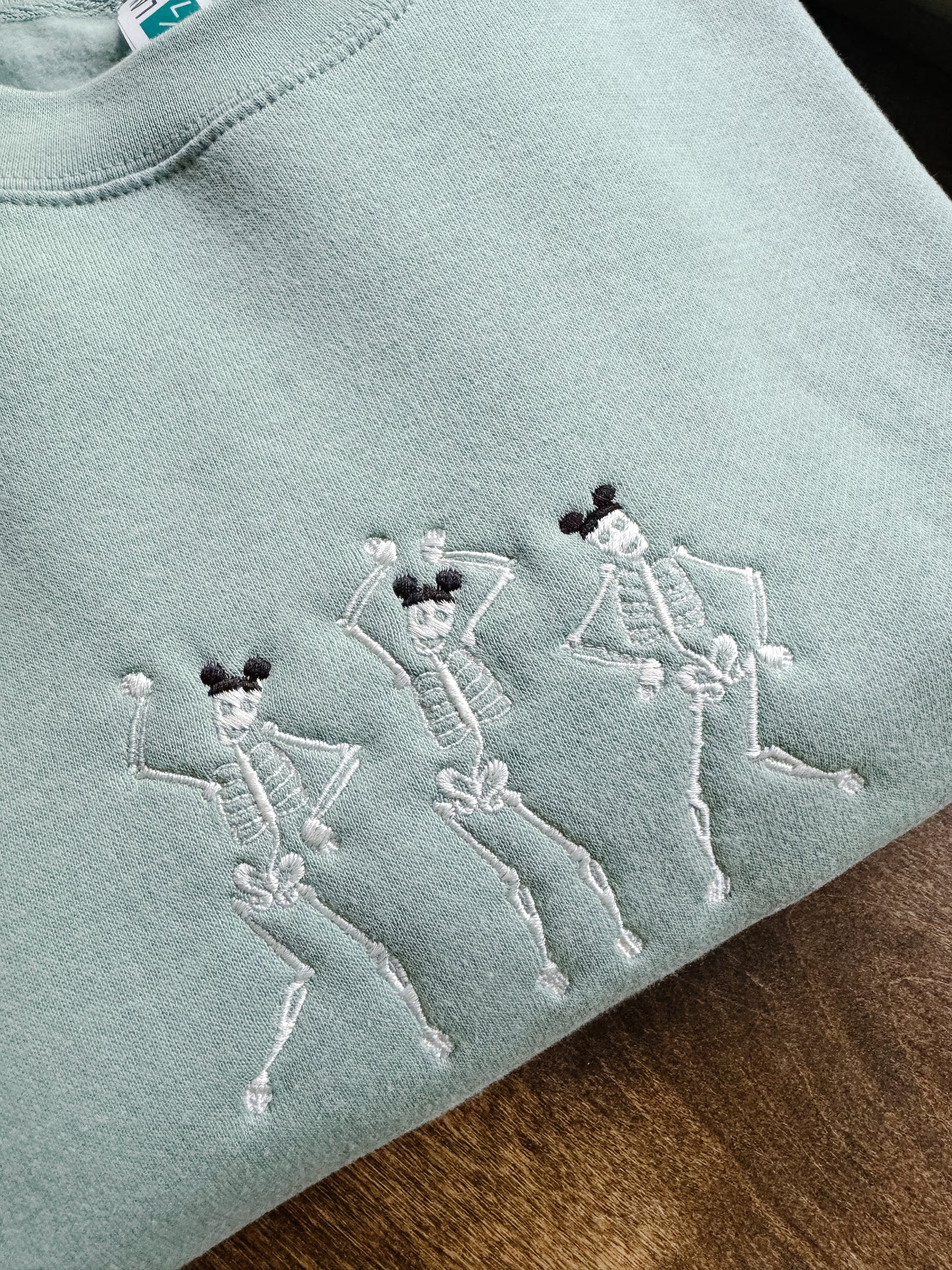 Skeleton Mickey Hats Crew