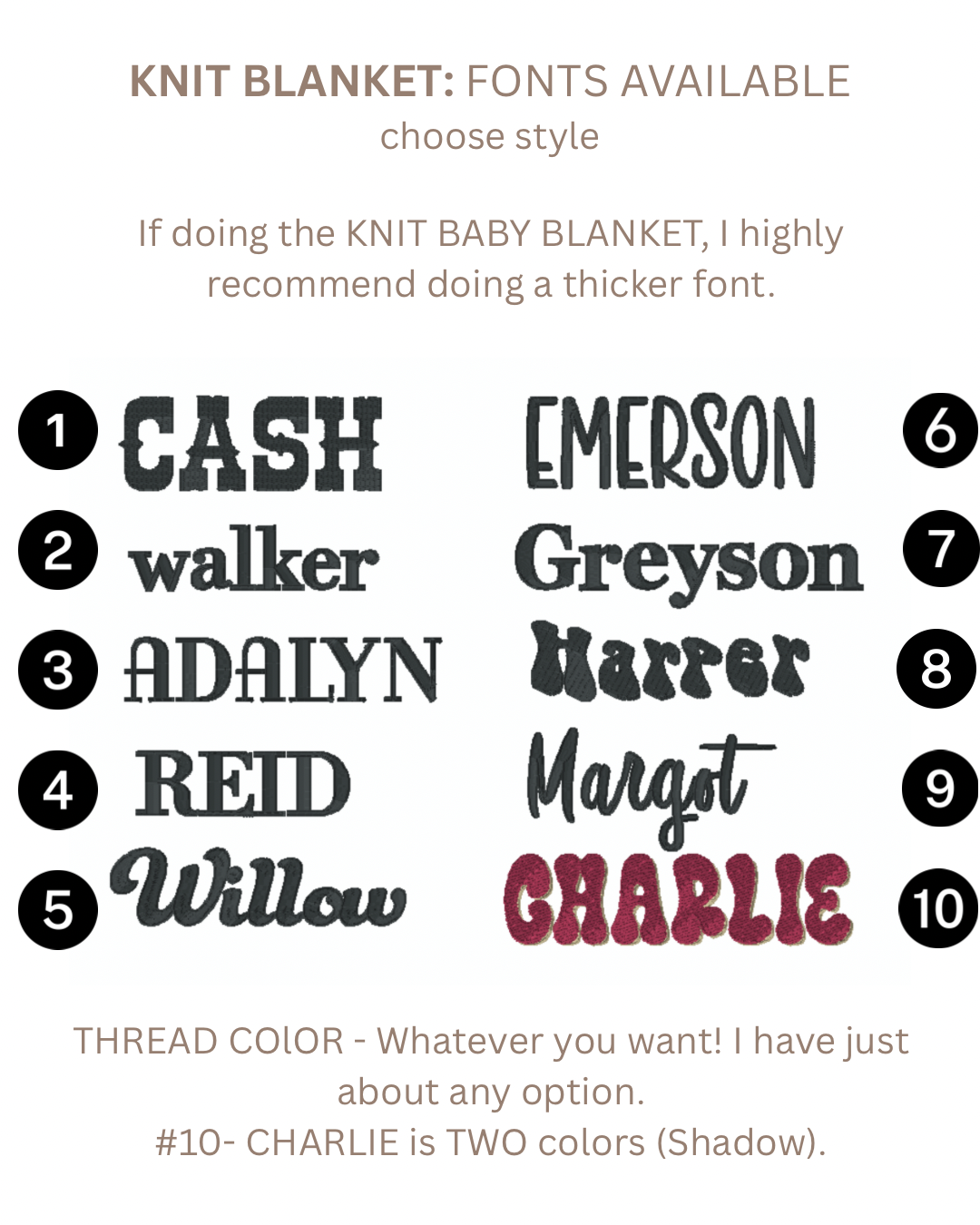 Knit baby blanket!