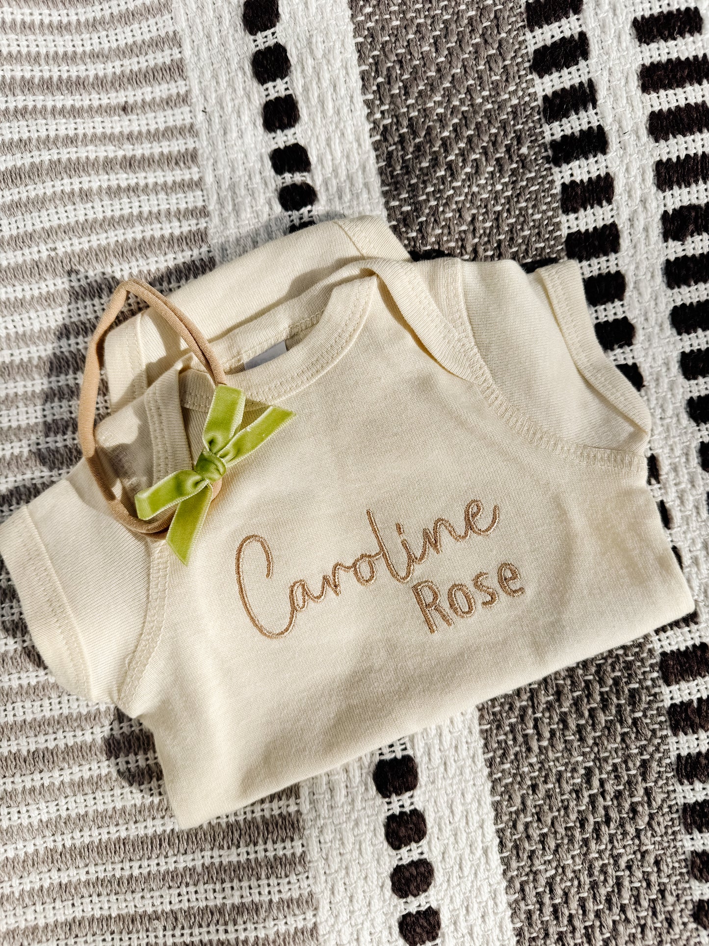 Baby Name Onesie