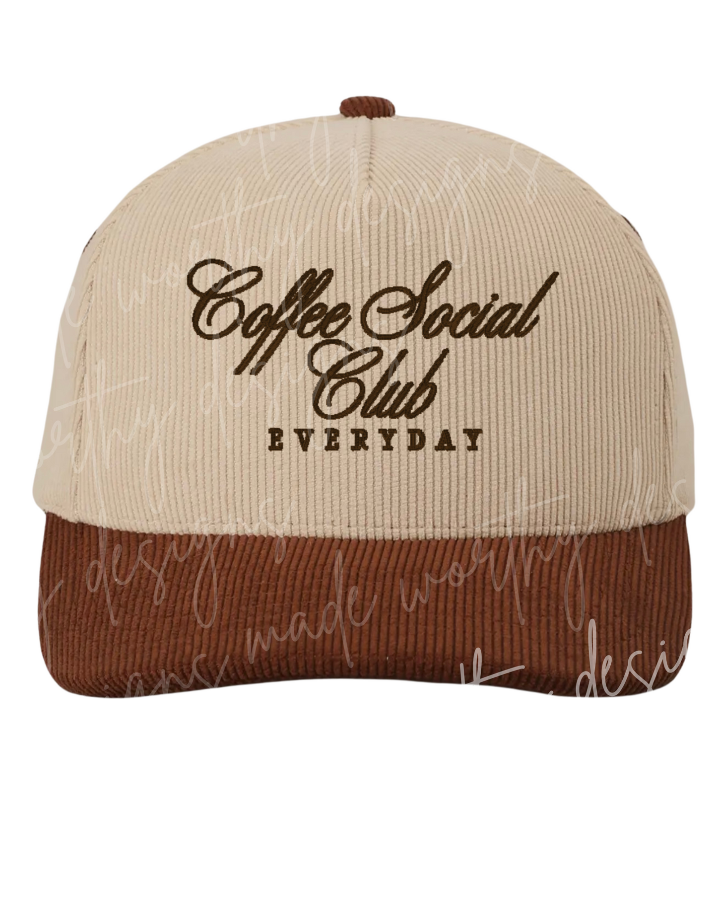 Coffee Social Club Hat