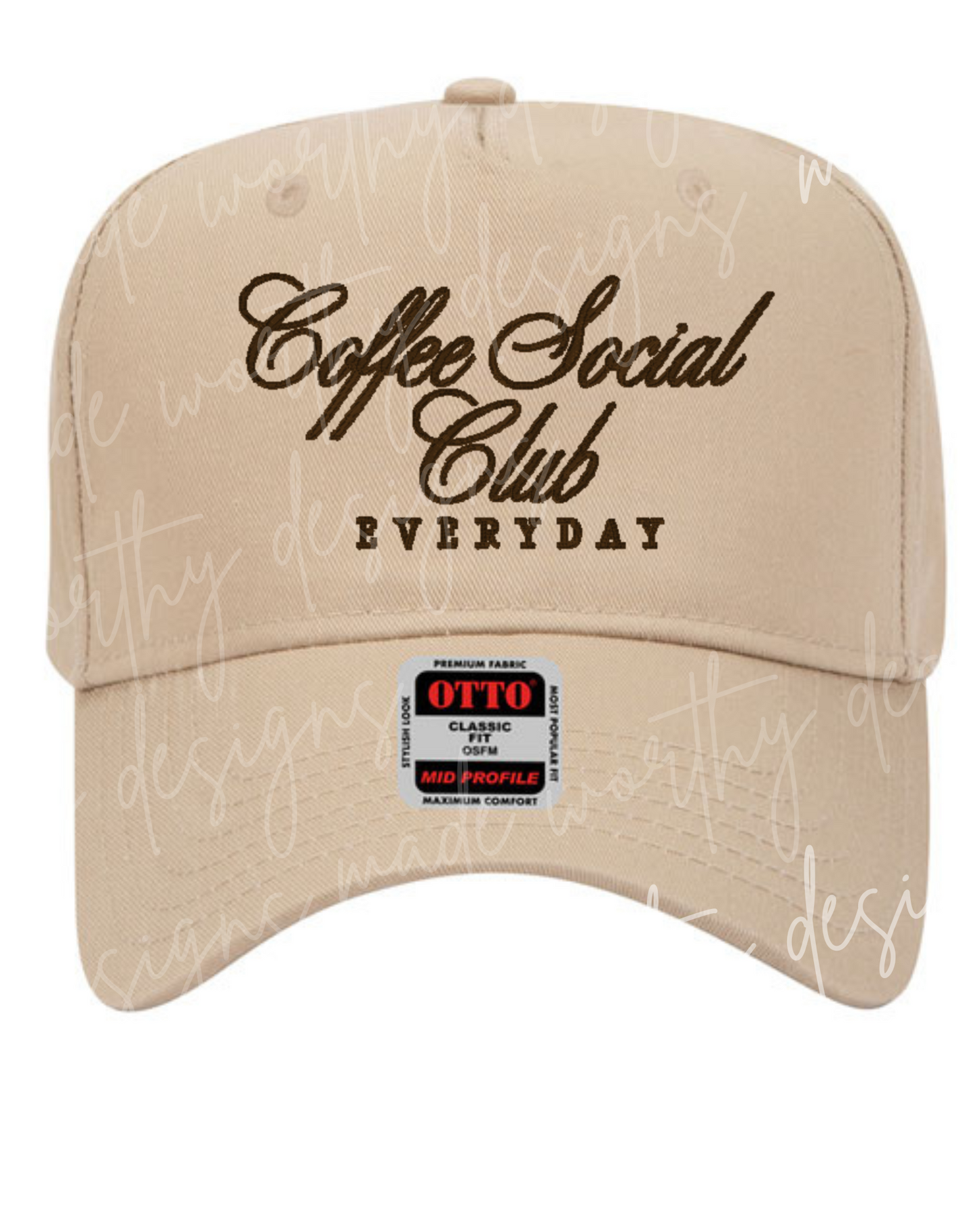 Coffee Social Club Hat