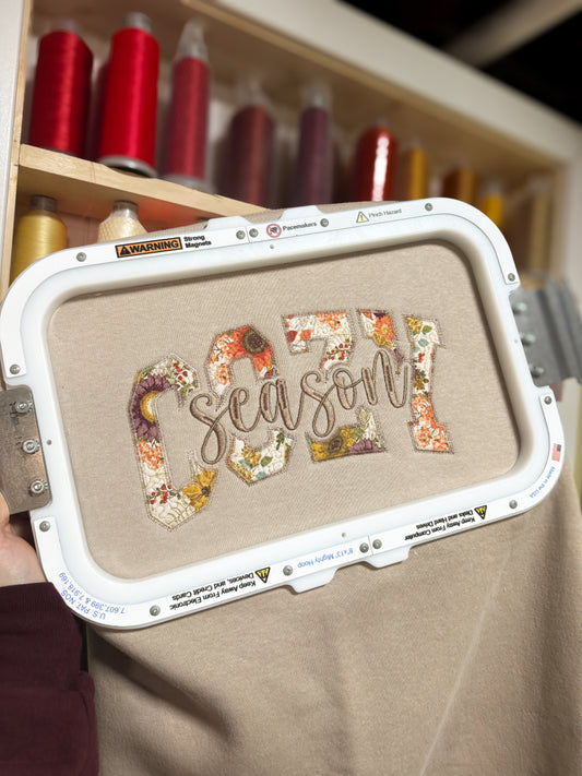 Cozy Season Appliqué