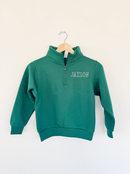 Personalized Youth Quarter Zip