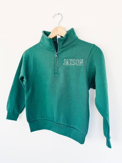 Personalized Youth Quarter Zip