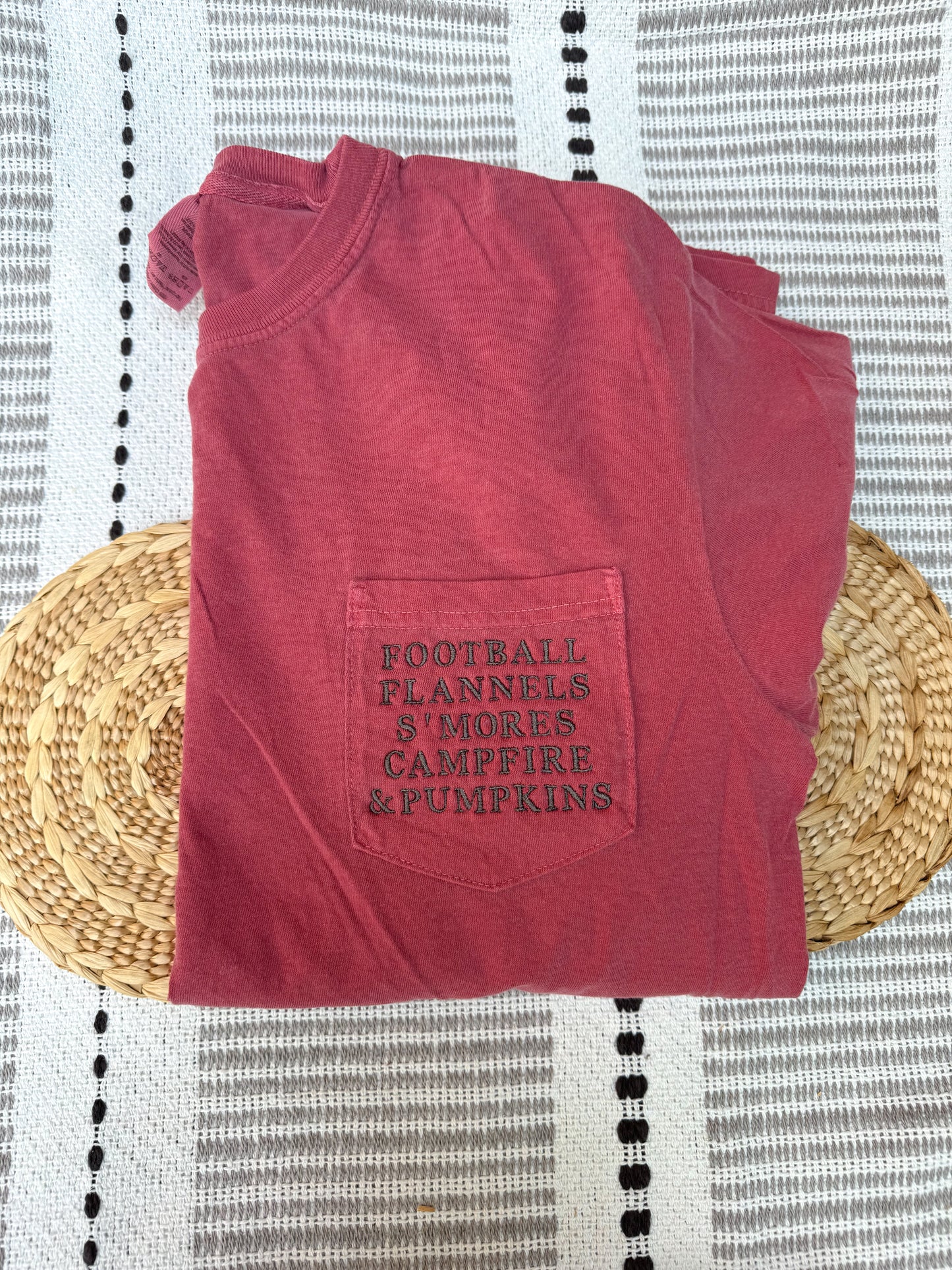 Fall Pocket Tees