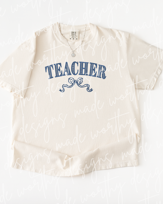 Teacher Tee or Crew