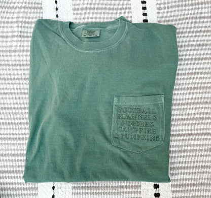 Fall Pocket Tees