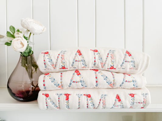 Floral ‘MAMA’ Crew