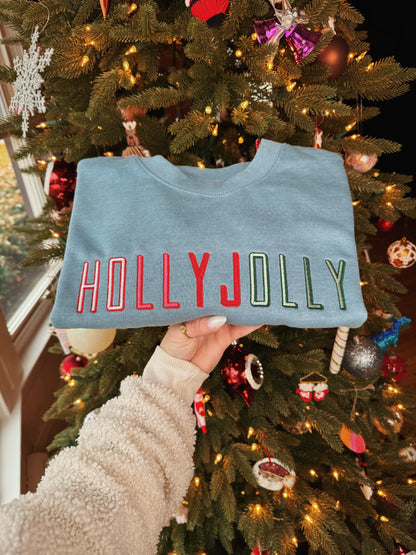 Holly Jolly Crew in Blue