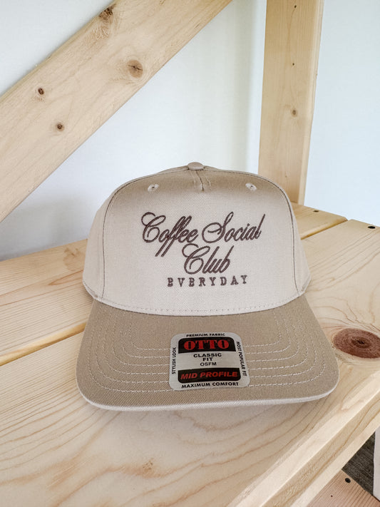 Coffee Social Club Hat