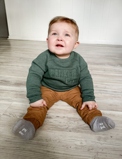 Toddler Name Crewneck