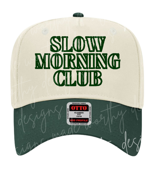 Slow Morning Club Hat