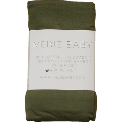 Olive Bamboo Stretch Swaddle